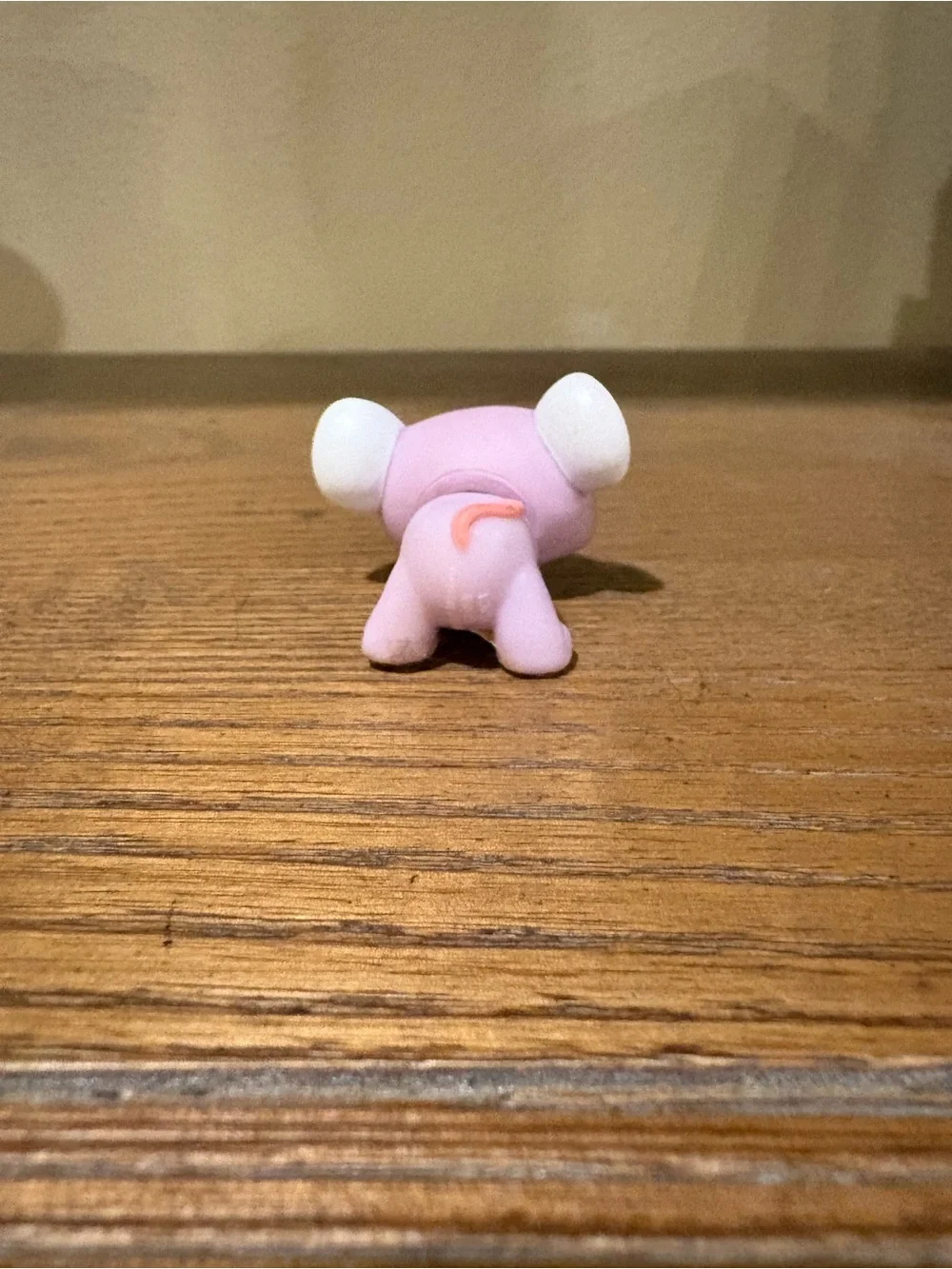 Littlest Pet Shop Pink Mouse Head with Green Eyes